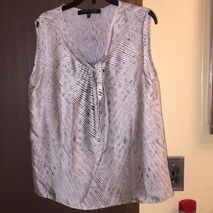 Anne Klein sleeveless suit top 12P